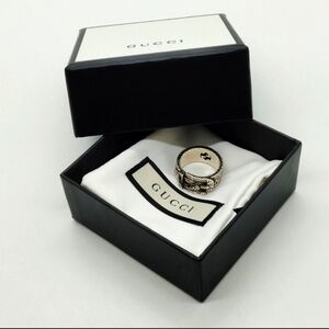 GUCCI Silver Garden Ring